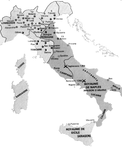 L'Italia all'epoca di Dante