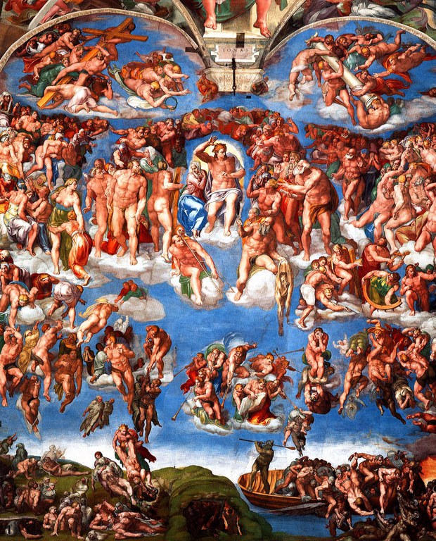 Michelangelo - Giudizio Universale - Cappella Sistina - 1541