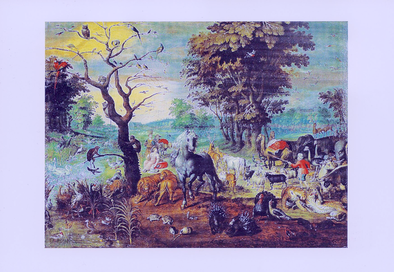 Jan Van Kessel, L'entrée dans l'arche - vers 1650
