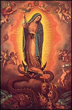 Vierge-serpent