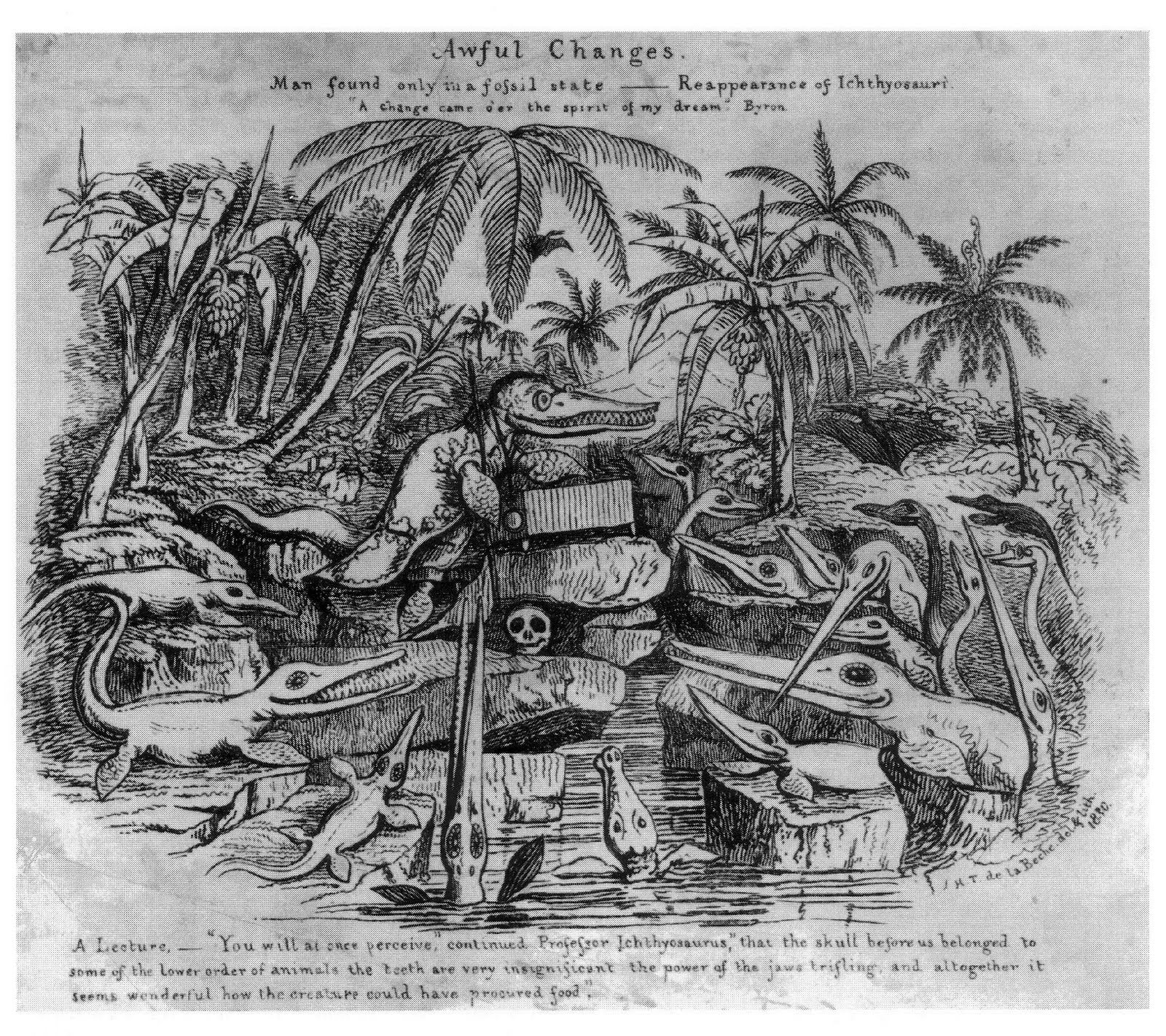H. de la BECHE - ProfIchthyosaurus - 1830