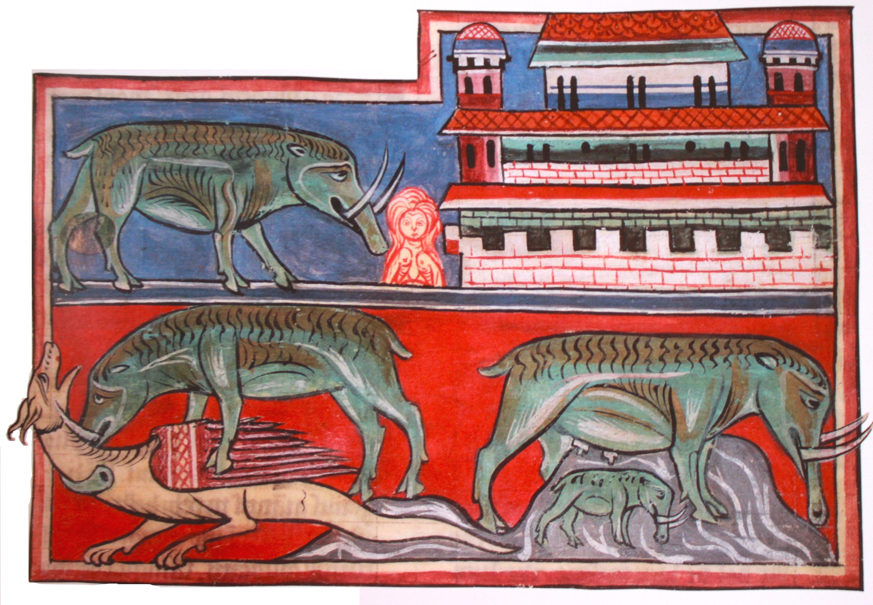 Les vertus de l'éléphant (vers 1230)