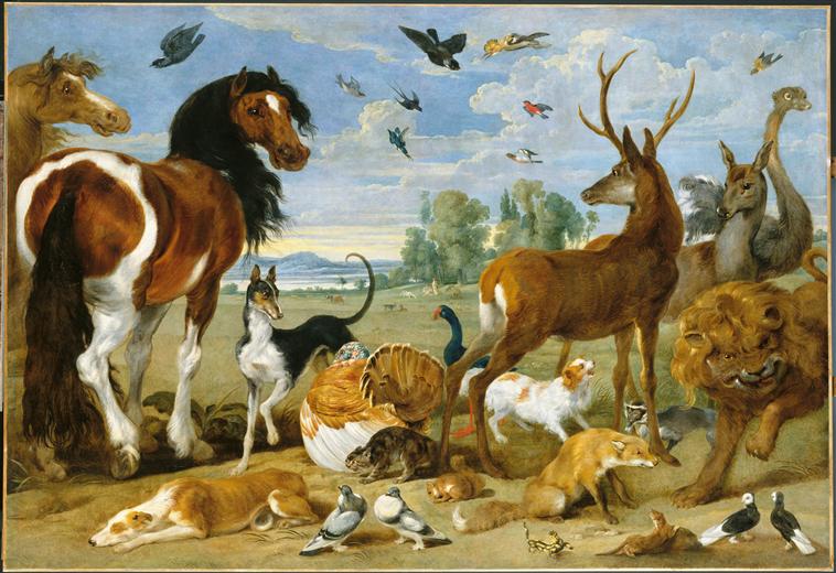 Paul de Vos - Paradis terrestre - XVII siècle